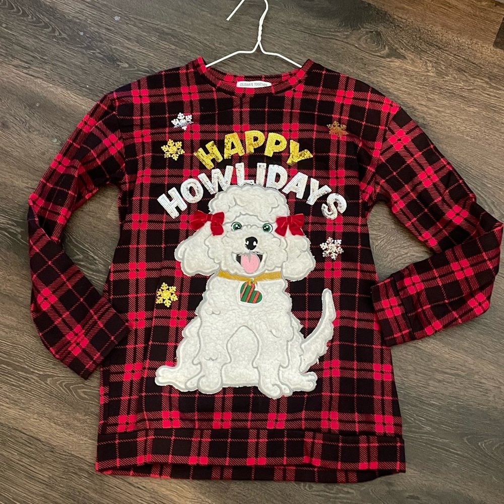 Christmas sweater used once